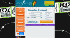 Desktop Screenshot of dakarvoyages.com